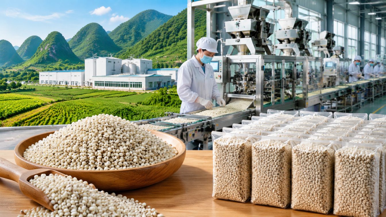 汪清县为薏仁米采购提供产地直供